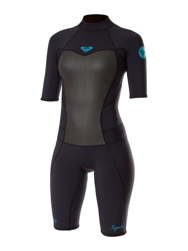 roxy, Syncro 2mm Back Zip Springsuit, BLACK (kvd0) 0 Syncro 2mm Back Zip Springsuit ARJW500000 Roxy