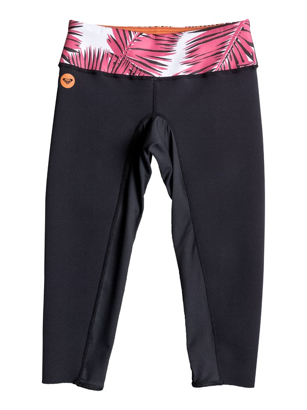 roxy, Palm Forever Capris, PALM FOREVER SEA SALT (wbb1) 0 Palm Forever Capris ARJW603016 Roxy