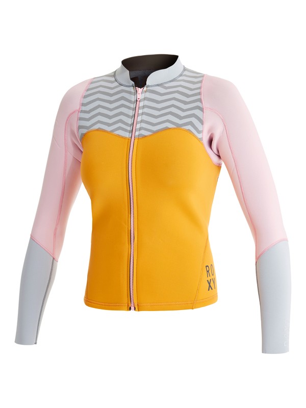 roxy, XY 2mm - Wetsuit Jacket, LIGHT ORCHID/FOG BLUE/LIGHT OR (xpbn) 0 XY 2mm - Wetsuit Jacket ARJW803008 Roxy