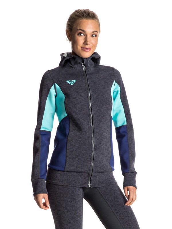 SALT WATER HOODIE ARJW803020 0 Salt Water Long Sleeve Wetsuit Jacket ARJW803020 Roxy