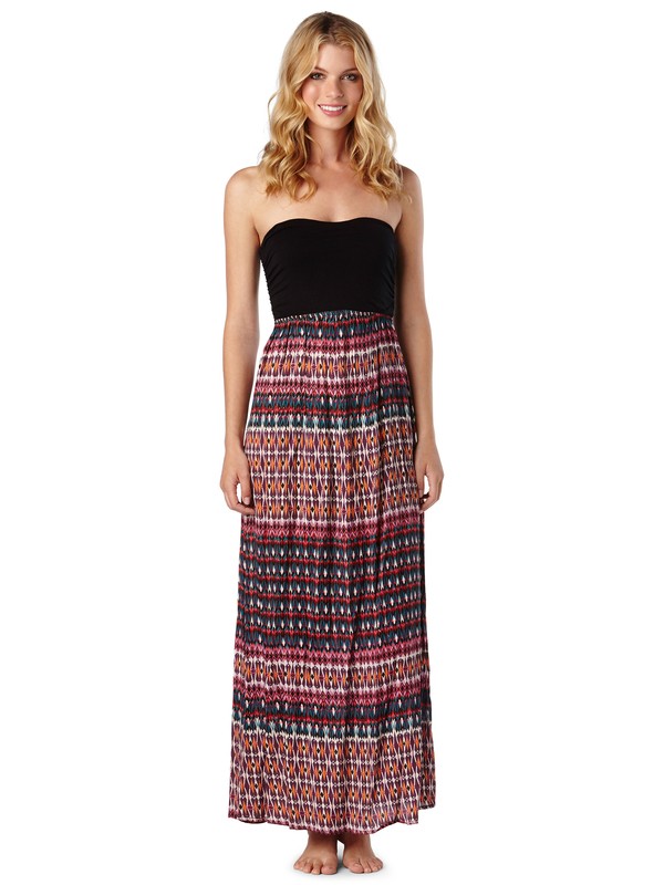 roxy, Mercury Rising Dress, PLUM GEO STRIPE (bsw3) 0 Mercury Rising Dress ARJWD00109 Roxy