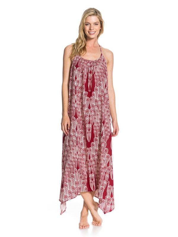 roxy, Free Swell Dress, FEATHERLEY PORT PRINT (rrs6) 0 Free Swell Dress ARJWD03005 Roxy