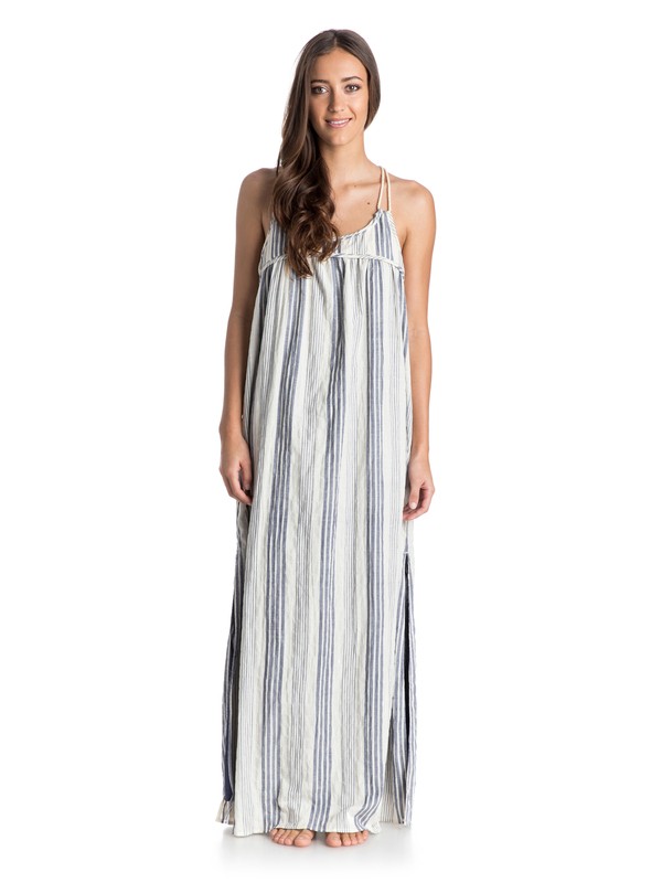 roxy, First Love Striped Maxi Dress, PATRIOT BLUE CABANA RAMA (bsh3) 0 First Love Striped Maxi Dress ARJWD03070 Roxy