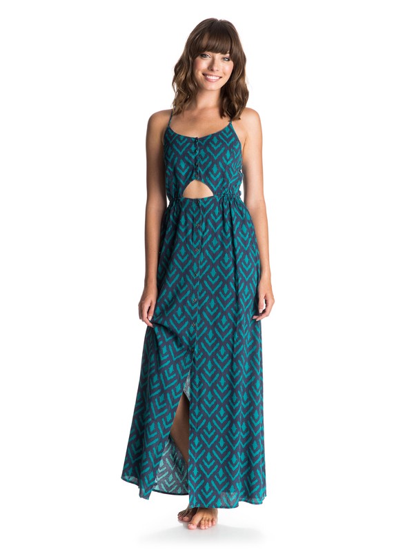 roxy, Cool Yule Maxi Dress, CLIMBING IKAT COMBO FANFARE GR (grl6) 0 Cool Yule Maxi Dress ARJWD03093 Roxy