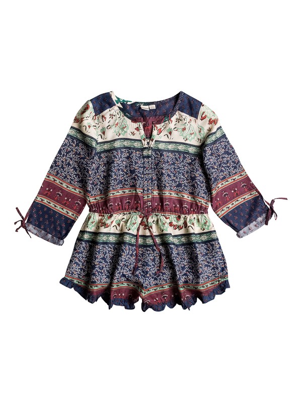 roxy, Midnight Edge Romper, 6628 TIERED PAISLEY ECLIPSE (btc6) 0 Midnight Edge Romper ARJWD03125 Roxy