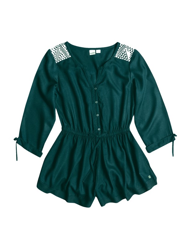roxy, Midnight Edge Romper, STORM (gtd0) 0 Midnight Edge Romper ARJWD03136 Roxy