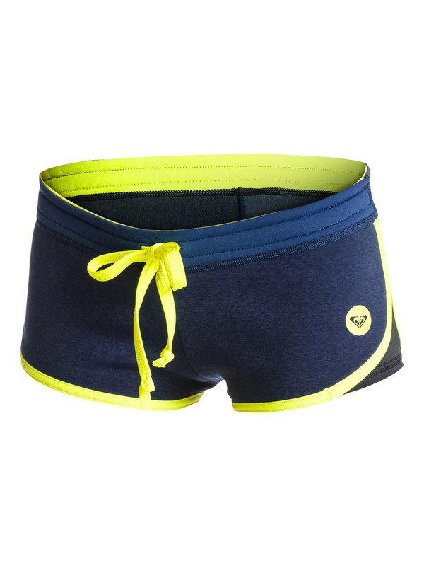 roxy, Shorts Xy 1mm Neo, NAVY/NAVY HEATHER/LEMON (xbby) 0 Shorts Xy 1mm Neo ARJWH03005 Roxy