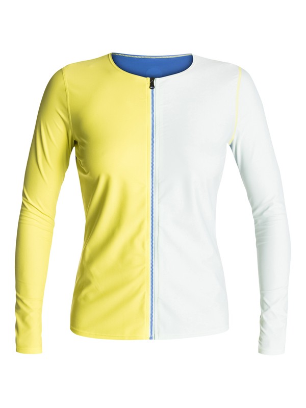 roxy, Zip It Rashguard, LIMEADE (gen0) 0 Zip It Rashguard ARJWR03021 Roxy