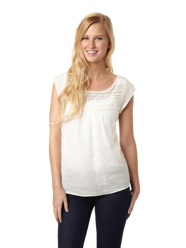 roxy, Knotty Pines Top, SEA SPRAY (wbs0) 0 Knotty Pines Top ARJWT00041 Roxy