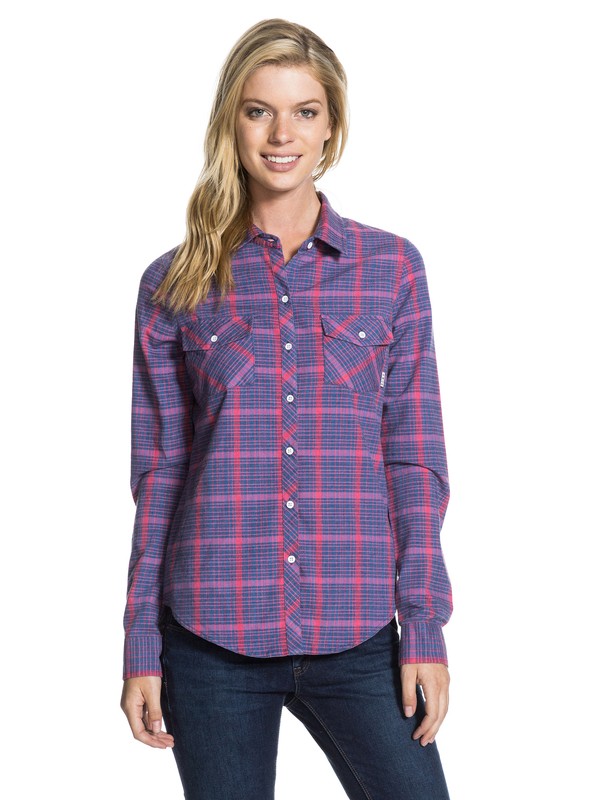 roxy, Camp Site, CANYON PEACOAT PLAID (btn6) 0 Camp Site ARJWT03025 Roxy