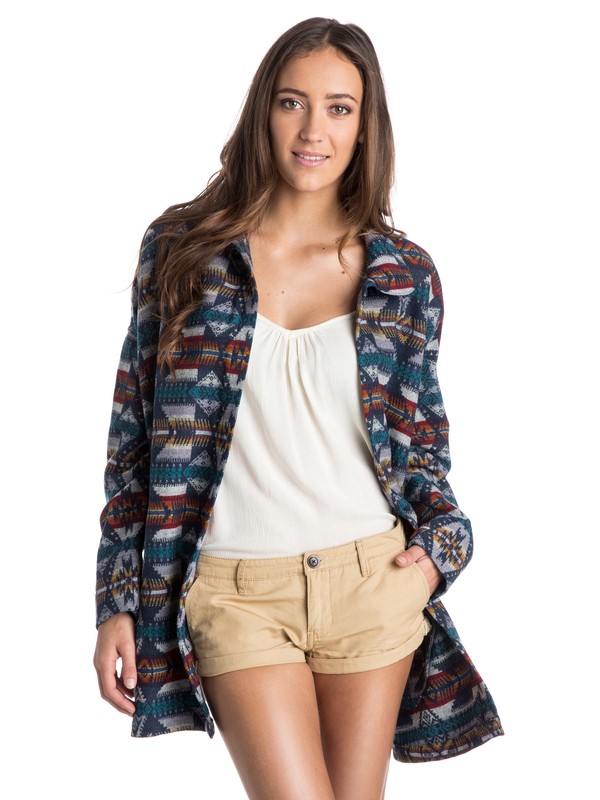 roxy, Pendleton New Horizon Board Shirt, 6021 PENDLETON EAGLE ROCK SADD (pjk6) 0 Pendleton New Horizon Board Shirt ARJWT03051 Roxy