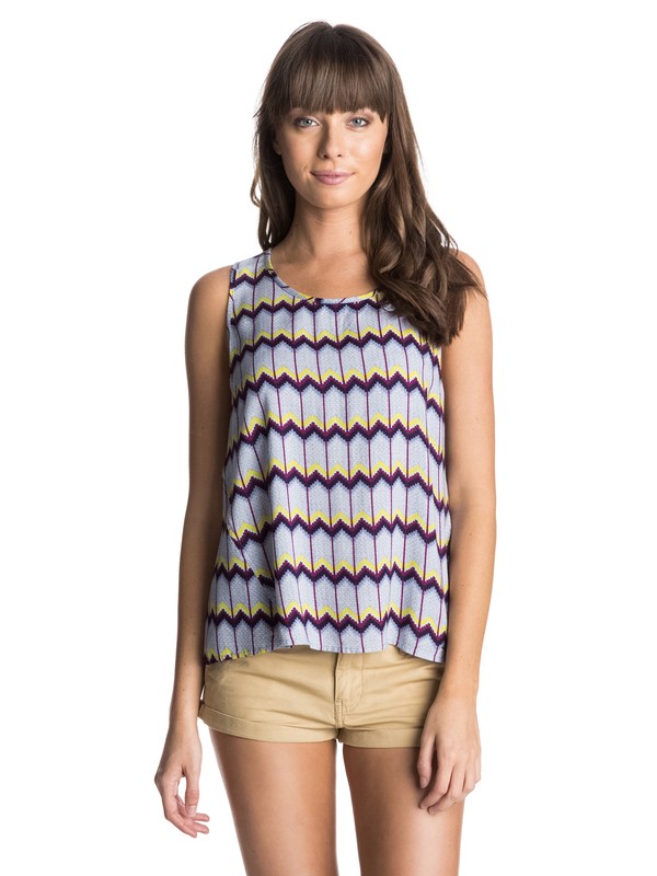Shell Beach Zig Zag - Tank ARJWT03059 0 Shell Beach Zig Zag ARJWT03059 Roxy