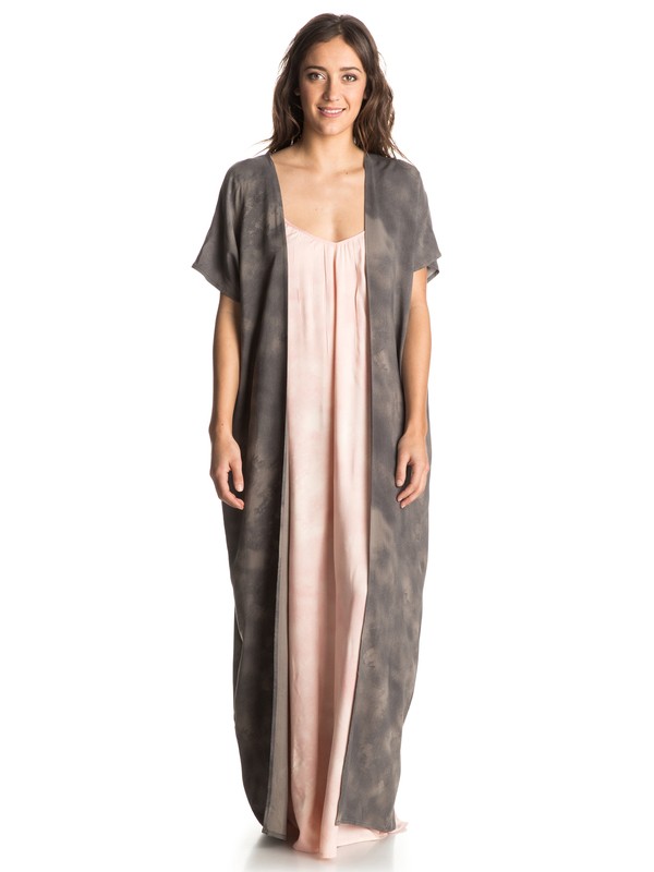 roxy, Spirit Animal Kimono, DARK MIDNIGHT VINTAGE WASH (kry6) 0 Spirit Animal Kimono ARJWT03115 Roxy