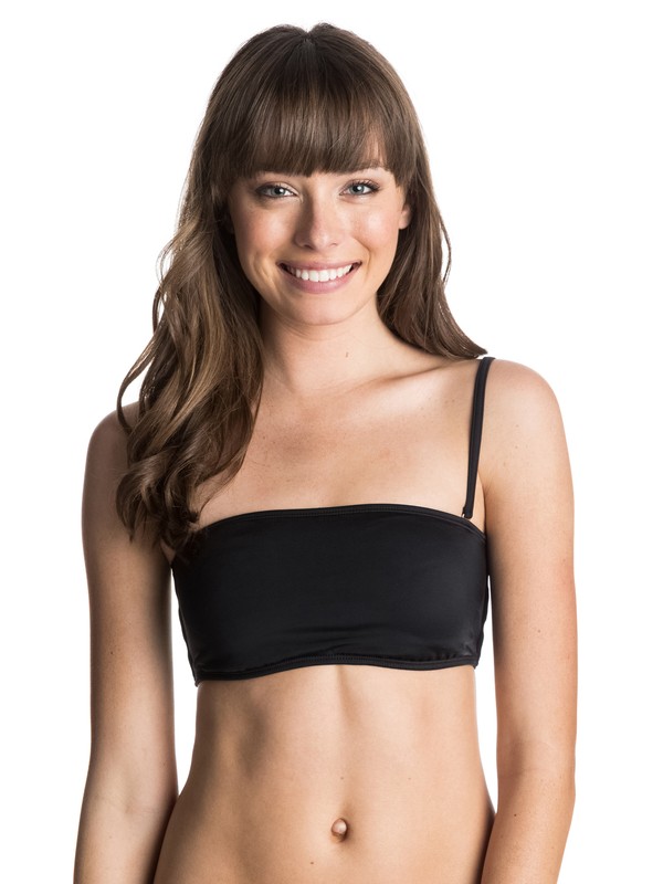 roxy, Top Tubular Pop Surf Optic Nature, TRUE BLACK (kvj0) 0 Top Tubular Pop Surf Optic Nature ARJX303095 Roxy
