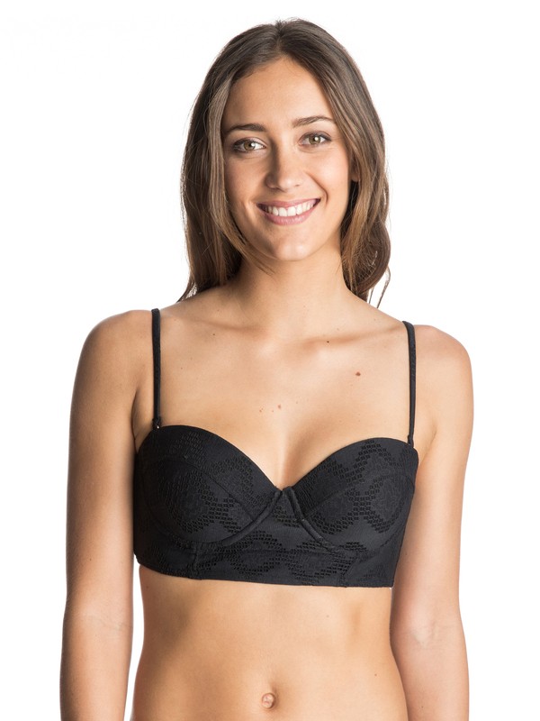Underwire Bustia - Bandeau Bikini Top ARJX303130 0 Lacy Days Underwire Bustia - Bandeau Bikini Top ARJX303130 Roxy