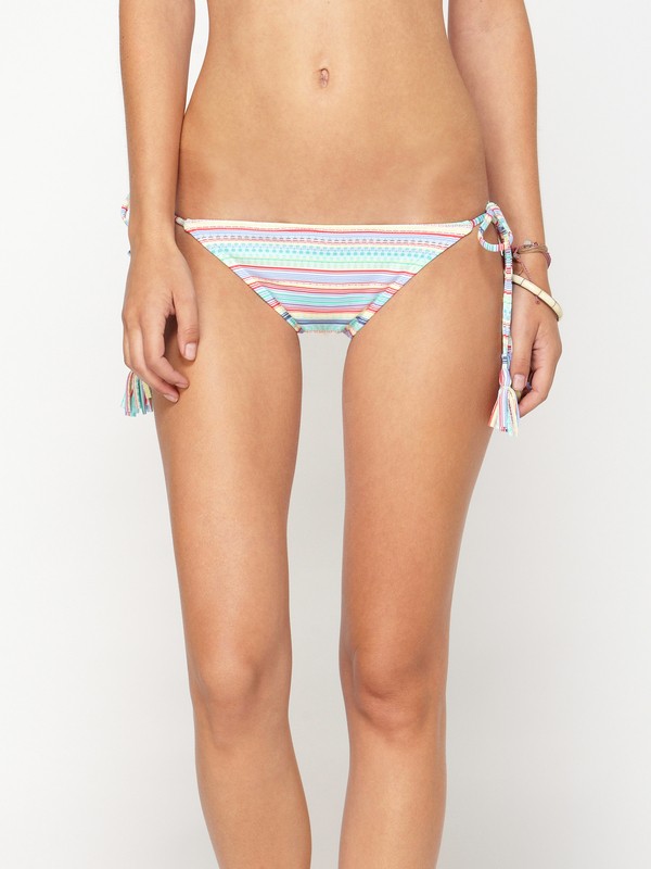 roxy, Holiday Dreaming Brazilian String Bikini Bottoms, HOLIDAY DREAMING WHITE (wbb3) 0 Holiday Dreaming Brazilian String Bikini Bottoms ARJX400010 Roxy