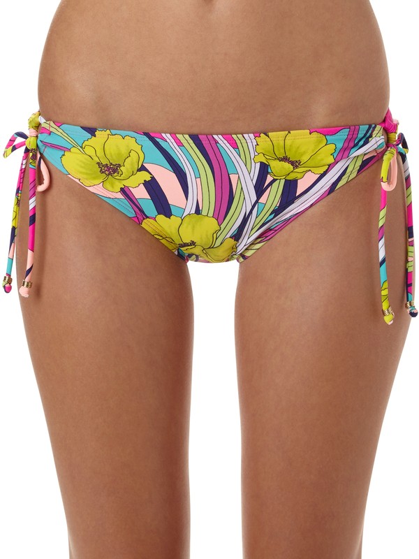 roxy, Island Dreams 70s Lowrider Tie Side Bikini Bottoms, LJADE ISLAND DREAMS (bnf6) 0 Island Dreams 70s Lowrider Tie Side Bikini Bottoms ARJX400020 Roxy