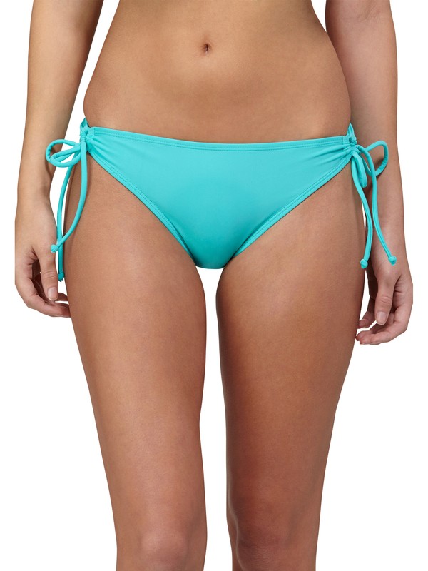 roxy, Surf Essentials 70s Lowrider Tie Side Bikini Bottoms, LIGHT JADE (bnf0) 0 Surf Essentials 70s Lowrider Tie Side Bikini Bottoms ARJX400025 Roxy