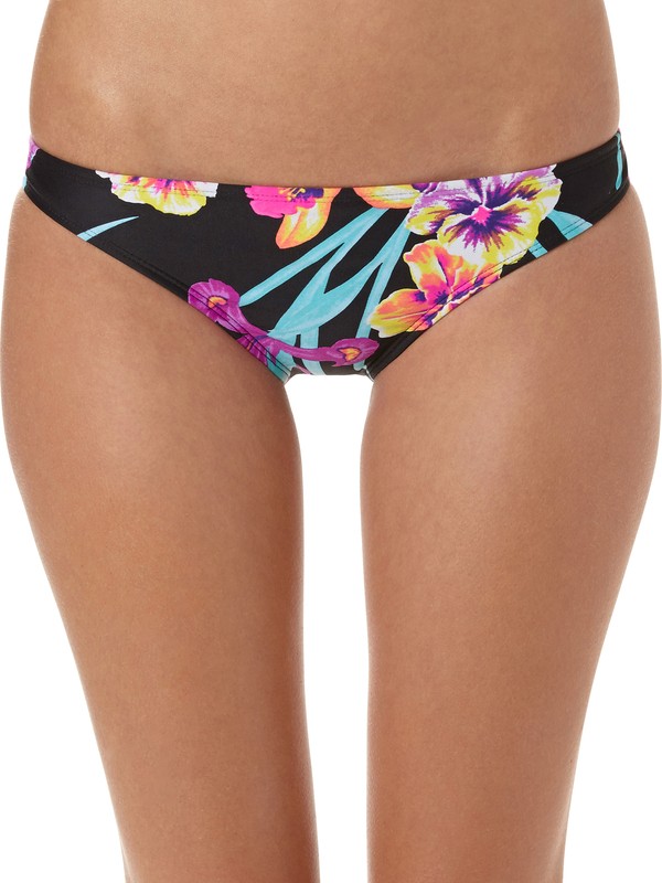 roxy, Spring Fling Surfer Pants Bikini Bottoms, TBLACK SPRING FLING (kvj6) 0 Spring Fling Surfer Pants Bikini Bottoms ARJX400029 Roxy