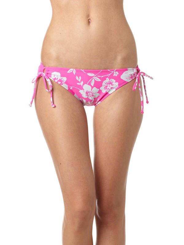 roxy, Beach Babe 70s Lowrider Tie Side Bikini Bottoms, TPINK BEACH BABE (mlw6) 0 Beach Babe 70s Lowrider Tie Side Bikini Bottoms ARJX400050 Roxy