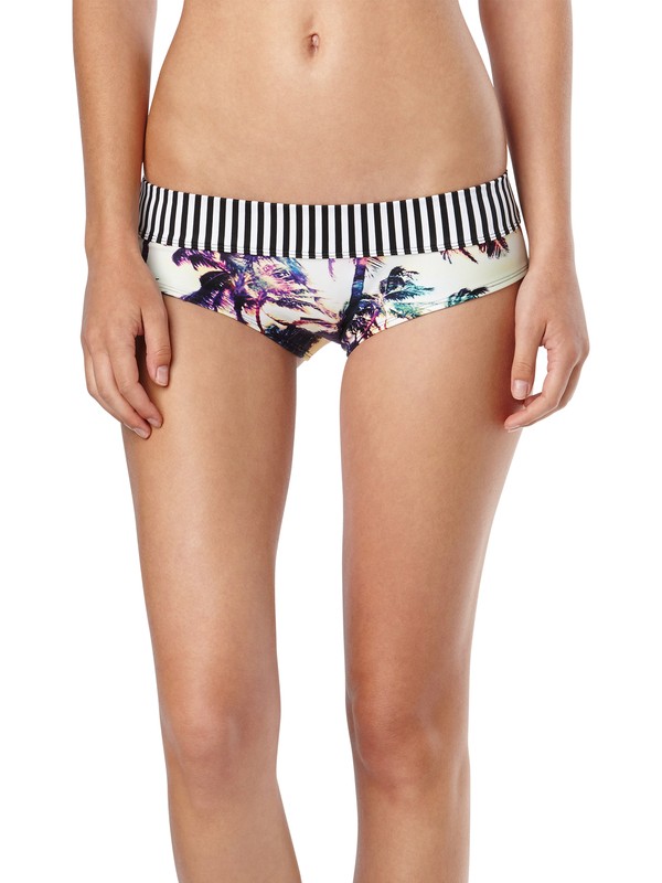 roxy, Sunset Stripe Shorty Pant, TBLACK MINI STIPE (kvj3) 0 Sunset Stripe Shorty Pant ARJX400054 Roxy