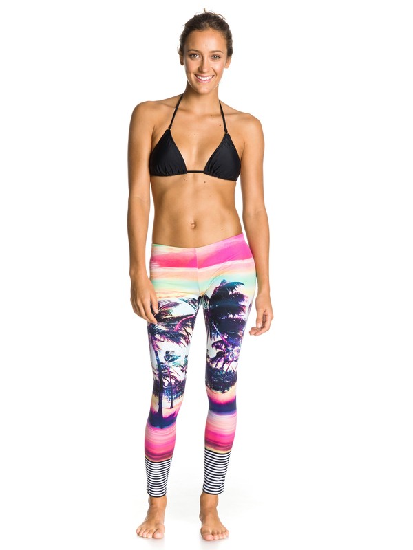 roxy, Sunset Pant Leggings, TBLACK SUNSETSTRIPES (kvj6) 0 Sunset Pant Leggings ARJX400069 Roxy