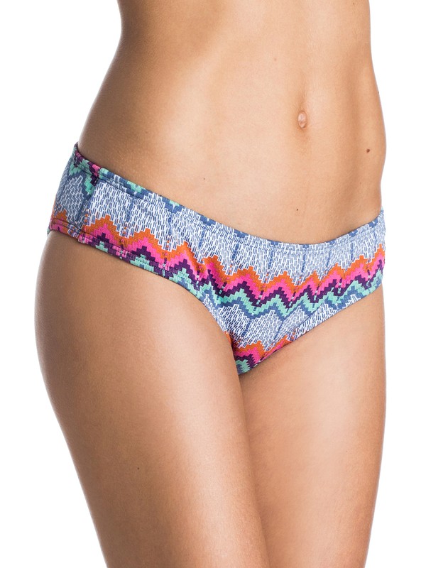 roxy, Bohemian Sunrise Cheeky Scooter Bikini Bottoms, SUNRISE CHAMBRAY (pmk6) 0 Bohemian Sunrise Cheeky Scooter Bikini Bottoms ARJX403083 Roxy
