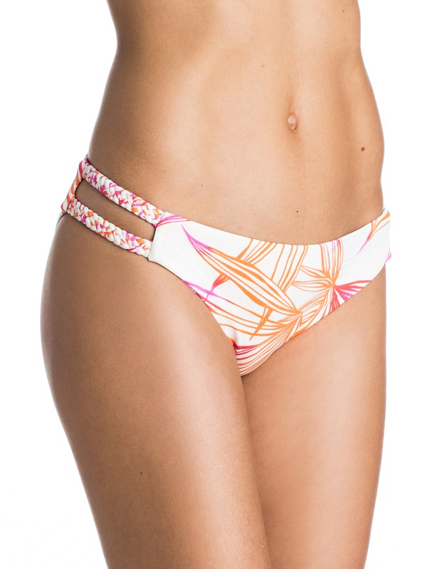roxy, Hearts Of Palms Cheeky Scooter Bikini Bottoms, HEARTS OF PALMS SEA SPRAY (wbb6) 0 Hearts Of Palms Cheeky Scooter Bikini Bottoms ARJX403102 Roxy
