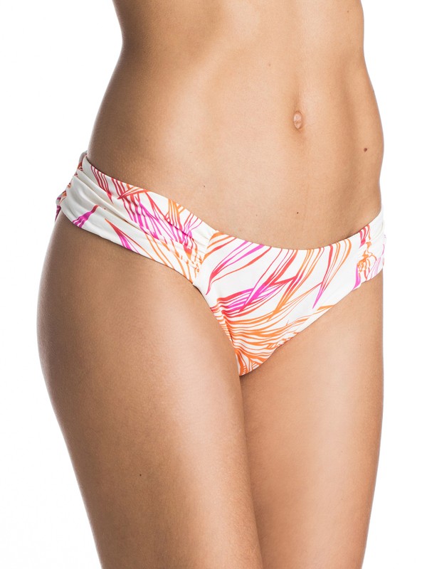 roxy, Hearts Of Palm Basegirl Bikini Bottoms, HEARTS OF PALMS SEA SPRAY (wbb6) 0 Hearts Of Palm Basegirl Bikini Bottoms ARJX403103 Roxy