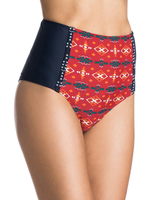 Northern Post High Waisted - High Waisted Bikini Bottoms ARJX403116 0 Northern Post High Waisted - Pendleton x ROXY ARJX403116 Roxy