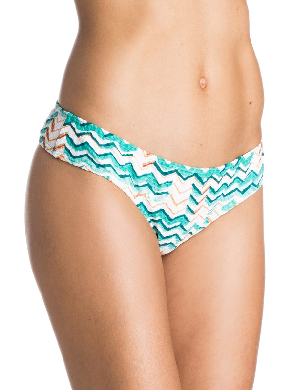 roxy, Sun Sand Salt Cheeky Mini Bikini Bottoms, SUN SAND SALT WATERFALL (bkg6) 0 Sun Sand Salt Cheeky Mini Bikini Bottoms ARJX403123 Roxy