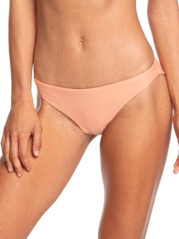 roxy, Strappy Love Reversible Mini Bikini Bottoms, MUTED CLAY (mja0) 0 Strappy Love Reversible Mini Bikini Bottoms Pink ARJX403323 Roxy