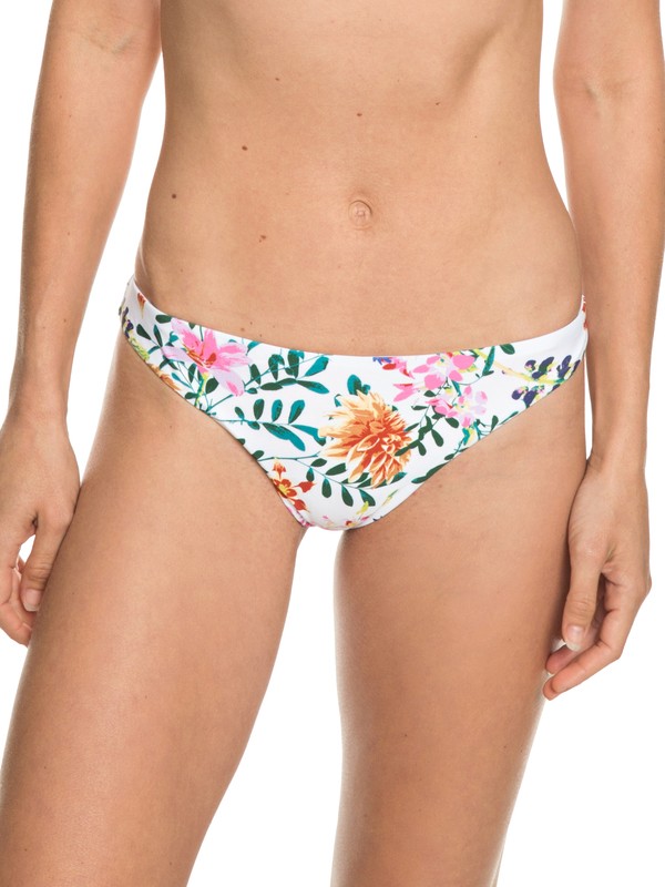 roxy, Strappy Love Reversible Mini Bikini Bottoms, BRIGHT WHITE FLORAL SOIREE (wbb6) 0 Strappy Love Reversible Mini Bikini Bottoms White ARJX403323 Roxy