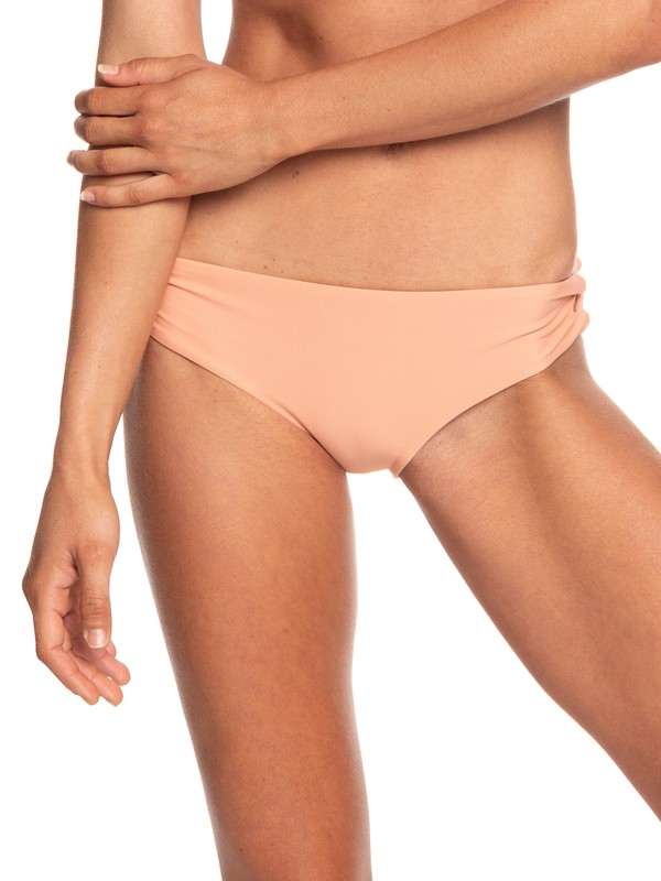 roxy, Softly Love 70'S Lace Up Full Bikini Bottoms, MUTED CLAY (mja0) 0 Softly Love 70'S Lace Up Full Bikini Bottoms Pink ARJX403351 Roxy