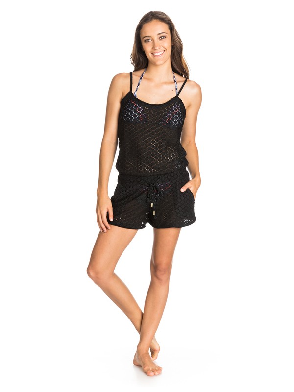 roxy, Love Seeker Romper, TRUE BLACK (kvj0) 0 Love Seeker Romper ARJX603003 Roxy