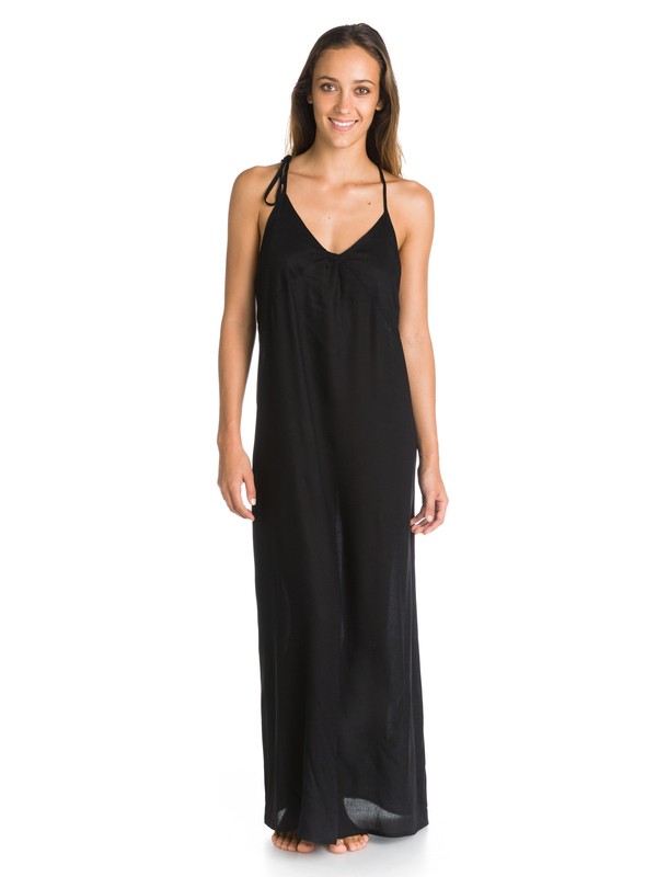 roxy, Moroccan Dream Maxi Dress, TRUE BLACK (kvj0) 0 Moroccan Dream Maxi Dress ARJX603020 Roxy