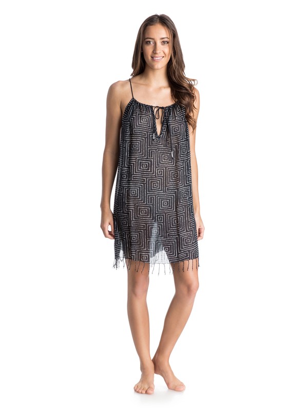 roxy, Border Line Cover-Up, BORDER LINE TRUE BLACK (kvj6) 0 Border Line Cover-Up ARJX603040 Roxy