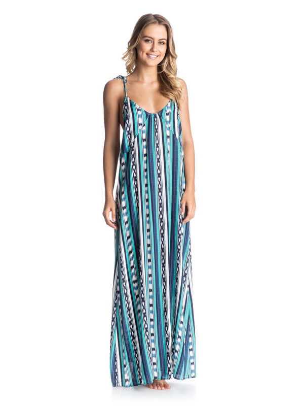 roxy, Ikat Dream Dress Cover-up, OCEAN BREEZE IKAT TURQUOISE (blw6) 0 Ikat Dream Dress Cover-up ARJX603043 Roxy