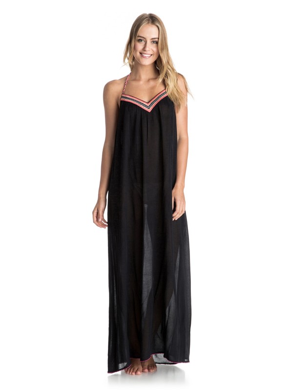 Livin Free Maxi - Halter Maxi Dress ARJX603046 0 Livin Free Maxi - Robe longue dos-nu ARJX603046 Roxy