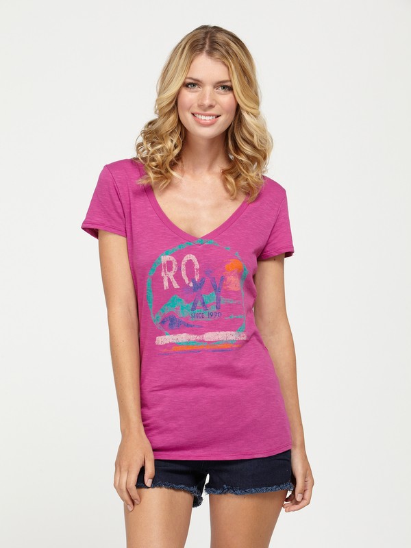 roxy, Union Tee, WILD ASTER (mpf0) 0 Union Tee ARJZT00130 Roxy