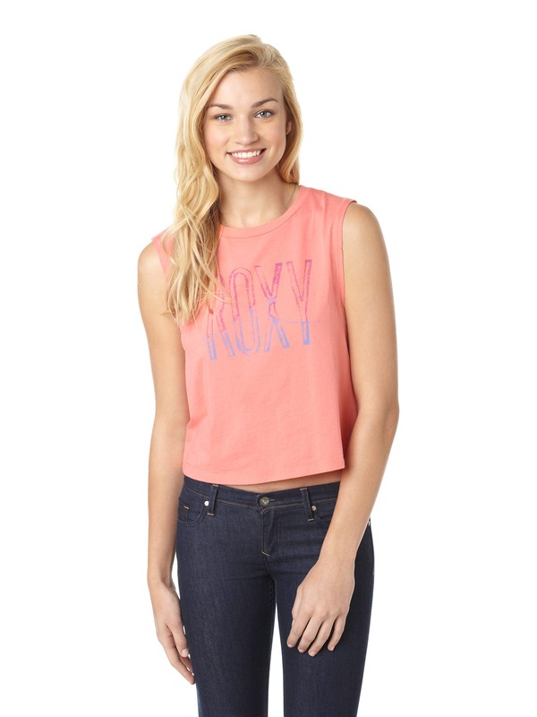 roxy, Roxy Wave Tank Top, SUGAR CORAL (mjj0) 0 Roxy Wave Tank Top ARJZT00286 Roxy