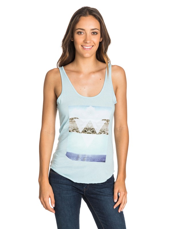roxy, Mystic Waters Tank, CLOUD BLUE (bfl0) 0 Mystic Waters Tank ARJZT03086 Roxy