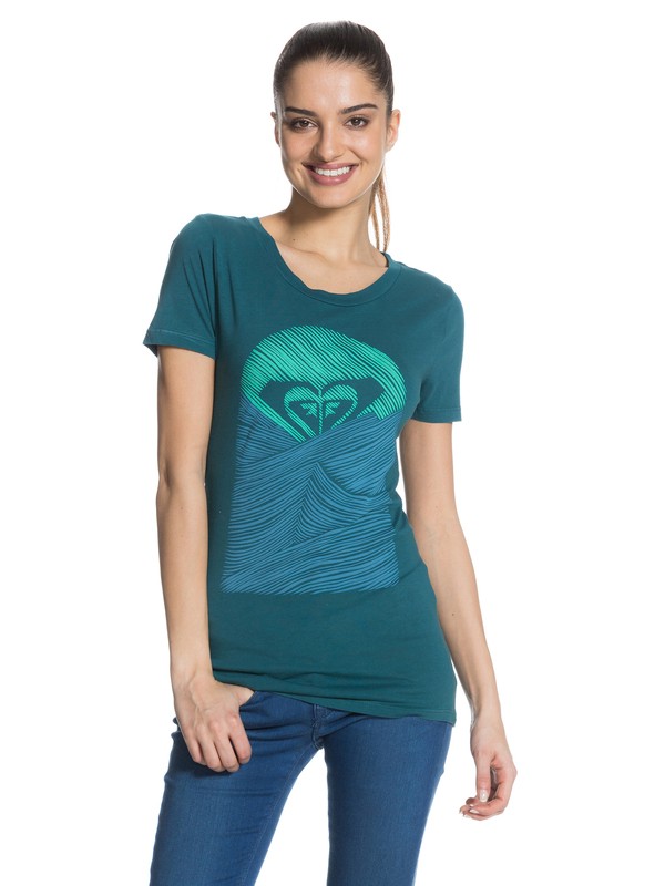 roxy, Waters Edge Tee, ATLANTIC DEEP (bsd0) 0 Waters Edge Tee ARJZT03090 Roxy