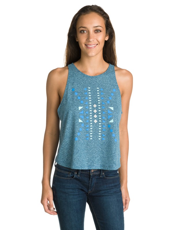 roxy, Tribal KE Tank, OCEAN (bsk0) 0 Tribal KE Tank ARJZT03160 Roxy