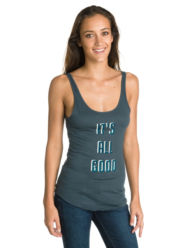 roxy, Its All Good SZ Tank Top, INDIGO BLACK (bst0) 0 Its All Good SZ Tank Top ARJZT03164 Roxy