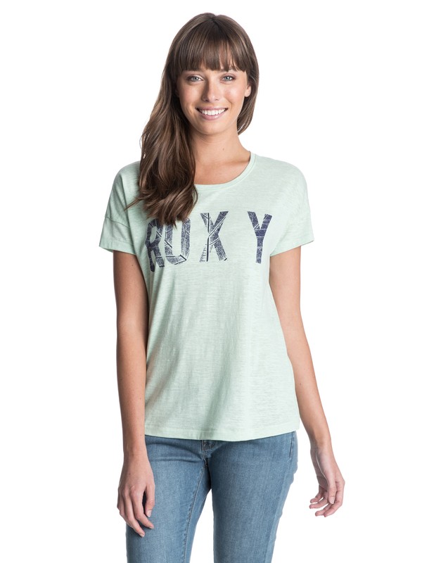 roxy, Roxy Grain Tee, SEA GLASS (gef0) 0 Roxy Grain Tee ARJZT03183 Roxy