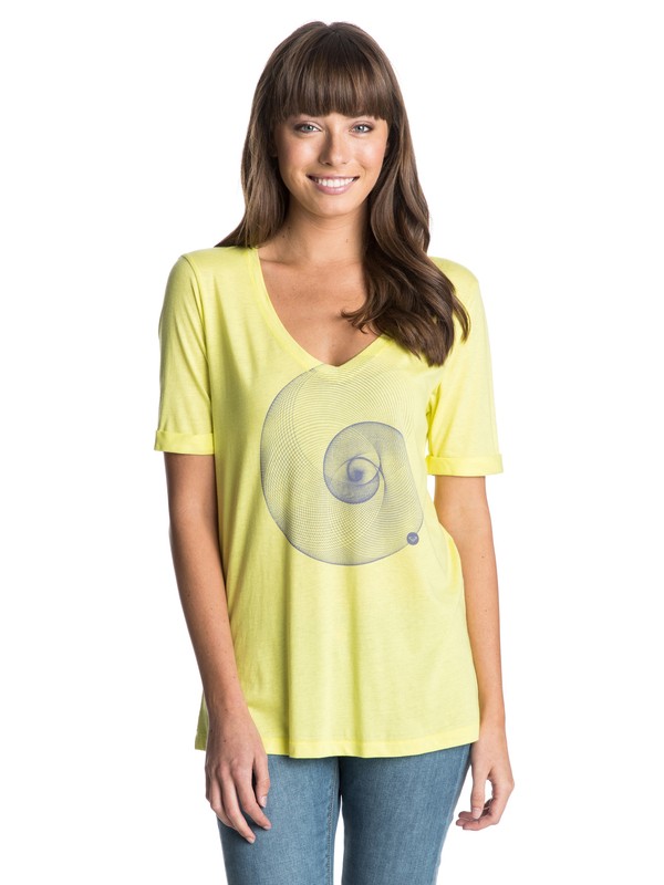 roxy, Fibonacci Tee, LIMEADE (gen0) 0 Fibonacci Tee ARJZT03189 Roxy