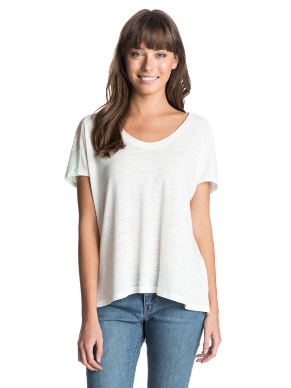 roxy, Mirage Tee, SEA SPRAY (wbs0) 0 Mirage Tee ARJZT03218 Roxy