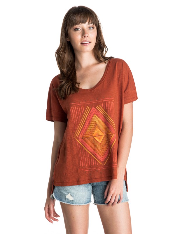 roxy, Diamond Daze Tee, PICANTE (nqv0) 0 Diamond Daze Tee ARJZT03340 Roxy