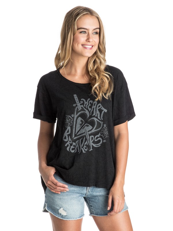 Heart Breakers - T-Shirt ARJZT03389 0 Heart Breakers - T-Shirt ARJZT03389 Roxy